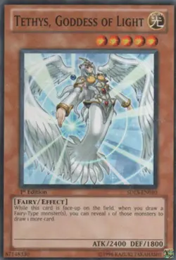 Tethys, Goddess of Light - SDLS-EN010 - Common - 1st Edition - Lightly Played - Image 1