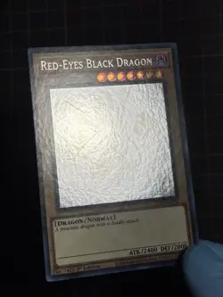 Red-Eyes Black Dragon Ghost Rare 1st Ed. Ghosts From The Past 2 Yu-Gi-Oh! TCG - Image 3
