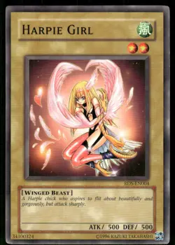 Harpie Girl RDS-EN004 Common / Short Print Rise of Destiny Yu-Gi-Oh Unlimited LP - Image 1