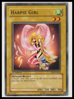 Harpie Girl Rise of Destiny 1st Ed #RDS-EN004 LP - Image 1