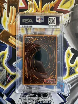 2008 Yu-Gi-Oh! Ehren, Lightsworn Monk LODT 1st Edition Secret Rare PSA 9 - Image 2