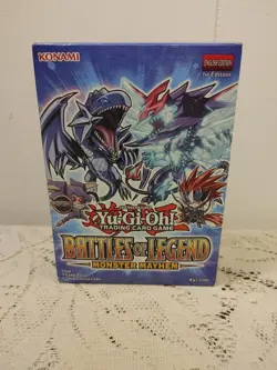 Yugioh Battles of Legend: Monster Mayhem Mini Box 1st Edition *Factory Sealed* - Image 2
