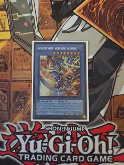 YUGIOH BLACK LUSTER SOLDIER SOLDIER OF LIGHT AND DARKNESS CORI-EN028 SECRET 1ST - Image 1