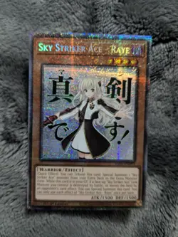 Yu-Gi-Oh! Sky Striker Ace - Raye Starlight Rare 1st Edition RA05-EN093 - Image 1