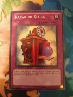 Yu-Gi-Oh Karakuri Klock STBL-EN072 Super Rare 1st Edition Near Mint - Image 1