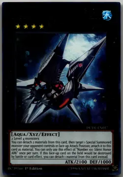 Number 101: Silent Honor ARK Ultra Rare Duel Devastator DUDE-EN017 LP - Image 1