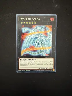 Yu-Gi-Oh! TCG Evolzar Solda Wild Survivors WISU-EN015 1st Edition Rare - Image 1