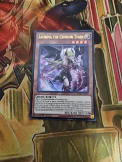 Lacrima the Crimson Tears Ultra Rare BLGG-EN081 1ST ED NM Yugioh - Image 1