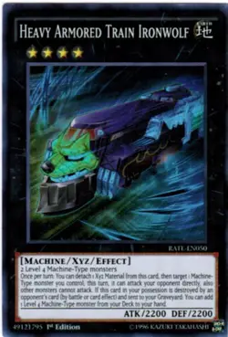 Raging Tempest #RATE-EN050 Heavy Armored Train Ironwolf UN - Image 1