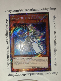 YuGiOh Aleister The Invoker RA04-EN278 Platinum Secret Rare - Image 1