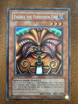 Yugioh Exodia The Forbidden One #MC1-EN001 SECRET RARE LIMITED EDITION 🔥🔥 - Image 1