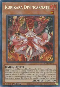 Yu-Gi-Oh! TCG | Kurikara Divincarnate | POTE-EN031 | NM Unlimited - Image 1