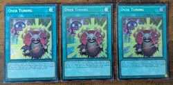 Yugioh 3x Over Tuning BLGG-EN034 Secret Rare NM - Image 1