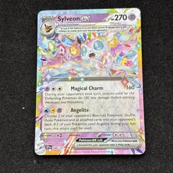 Sylveon EX 086/191 Prize Pack Series Cards Holo Stamped Pokemon Card - Image 1