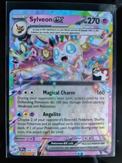 Sylveon EX 086/191 Prize Pack Series Cards Holo Stamped Pokemon Card - Image 1
