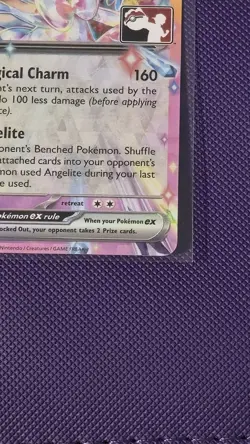 Sylveon EX 086/191 Prize Pack Series Cards Holo Stamped Pokemon Card - Image 3