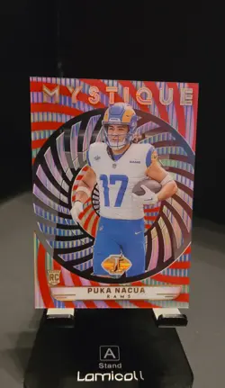 2023 Panini /199 Illusions - Mystique Puka Nacua #27 Red (RC) Rams Football NFL! - Image 1