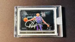 2019-20 Panini One and One Timeless Moment Auto Vince Carter 59/99 Encased UU80 - Image 1