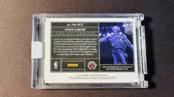 2019-20 Panini One and One Timeless Moment Auto Vince Carter 59/99 Encased UU80 - Image 2