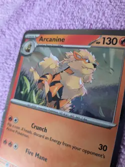 Nintendo SVP Black Star Promos Arcanine SVP EN 011 Holo Promo English 130HP - Image 2