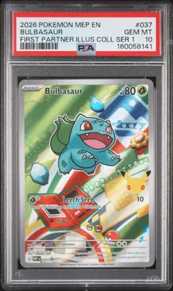 POKEMON FIRST PARTNER ILLUSTRATION SEQUENTIAL SET 37 38 39 Kanto Starters READ - Image 2