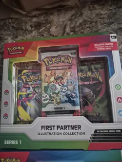Pokemon TCG First Partner Illustration Collection Series 1 and 2 Sealed Set - Image 2