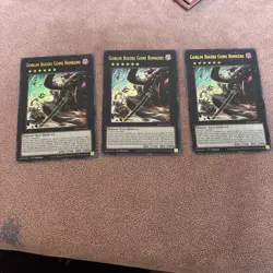 3x Yugioh Goblin Bikers Gone Bonkers SUDA-EN044 Supreme Darkness 1st Edition - Image 4