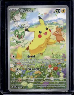 Pokemon TCG Pikachu Paldea Adventure Chest SVP 088 Black Star Promo - Image 1