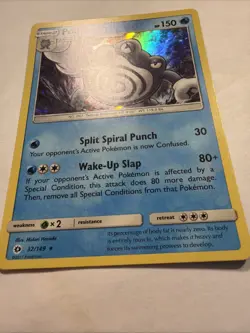 Poliwrath 32/149 Holo Holo Rare SM Base Set Pokemon Holo VLP - Image 2