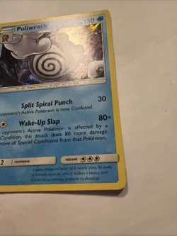 Poliwrath 32/149 Holo Holo Rare SM Base Set Pokemon Holo VLP - Image 3