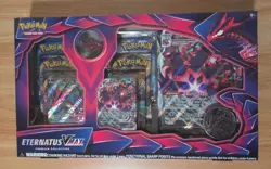 Pokemon TCG Eternatus VMax Premium Collection Box with Evolutions booster pack 820650808050 - Image 1