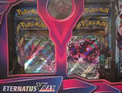 Pokemon TCG Eternatus VMax Premium Collection Box with Evolutions booster pack 820650808050 - Image 2