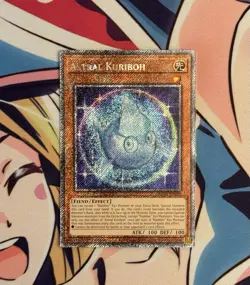 Astral Kuriboh 1st Edition Platinum Secret Rare RA04-EN040 Yu-Gi-Oh! - Image 1