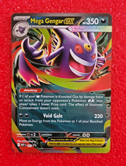 Pokemon TCG Mega Gengar EX Mega Evolution Holo ENG 073 Promo - Image 1