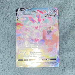 Pokemon TCG Sylveon VMAX 212/203 Evolving Skies Secret Rare Full Art Holo - Image 1