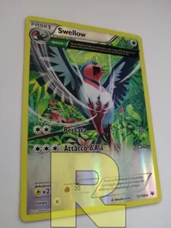 Swellow ® Furie Volanti 72/108 ® Reverse Holo Foil ® Pokemon ® Italiano ® EX - Image 1