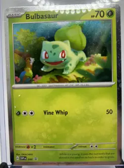 Pokemon TCG - Bulbasaur Holo Cosmos - 151 Black Star Promo - #046 - Near Mint - Image 1