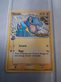 Pokemon Dragon Frontiers Totodile Common 67/101 Reverse Holo LP Fast Ship - Image 1