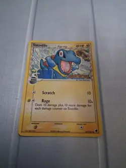 Pokemon Dragon Frontiers Totodile Common 67/101 Reverse Holo LP Fast Ship - Image 2