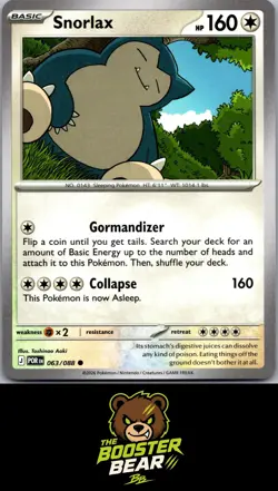 Snorlax 063/088 Perfect Order C Pokemon NM/M ENG - Image 1
