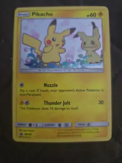 pokemon pikachu SM162 promo card - Image 1