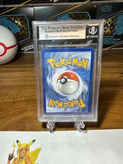 Beckett BGS 9 Mint Pokemon TCG Ball Guy Shining Fates 065/072 Holo Ultra Rare - Image 3