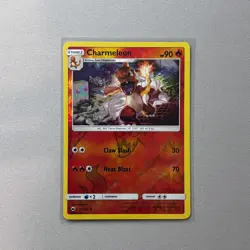 Charmeleon 19/147 Uncommon Burning Shadows Pokemon Reverse Holo Near Mint - Image 1