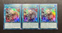 Yu-Gi-Oh Sky Striker Mobilize 1st Edition Linkage Ultra Rare MAMA-EN003 NM x3 - Image 1