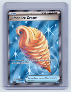 POKEMON JUMBO ICE CREAM FULL ART 109/086 CHAOS RISING NM CONDITION - Image 1