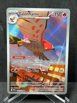 Talonflame 091/088 Holo Illustration Rare Perfect Order Pokemon Near Mint - Image 1
