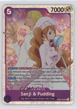 2025 One Piece Card Game: Extra - Anime 25th Collection EB02 Sanji & Pudding - Image 1