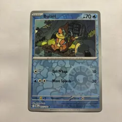 Buizel 057/182 Reverse Holo SV10: Destined Rivals Pokemon TCG - Image 1