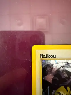 Pokemon Raikou 13/64 Neo Revelation Holo Rare English HP80 Basic Sugimori - Image 2
