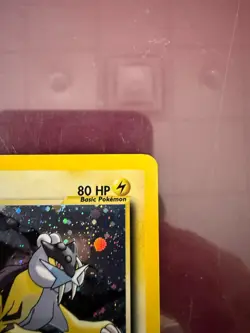 Pokemon Raikou 13/64 Neo Revelation Holo Rare English HP80 Basic Sugimori - Image 3
